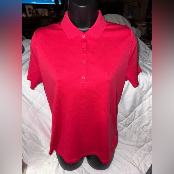 Callaway Women's Short Sleeve Opti-Dri Core Performance Golf Polo Shirt - Picture 1 of 13